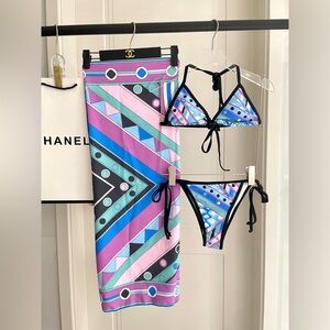 Pucci's new bikini three-piece set